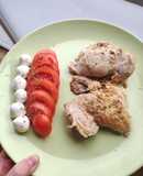 Contramuslos de pollo con jengibre y limón