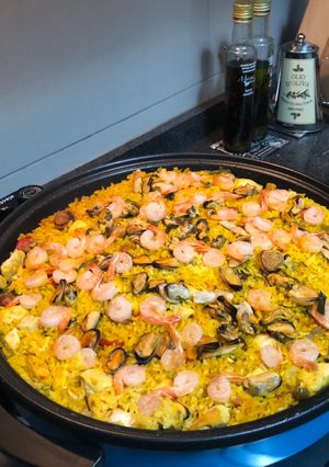 Una foto de Paella para ocasión