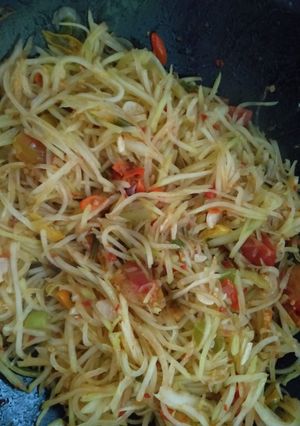 Foto resep Tumis pepaya (kates)