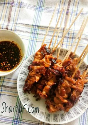 Foto resep Sate jamur (diet gm)