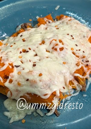 Foto resep Ubi Kukus Mozzarella
