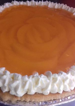 Una foto de Tarta de Duraznos