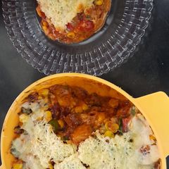 Bread lasagna A picture of Bread lasagna.