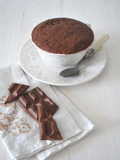 Una foto de Mug cake de chocolate