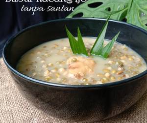 Resep Baru 74. Bubur Kacang Ijo Tanpa Santan (metode 5.30.7) Ala Warteg