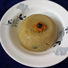 Molases shira or liquid jaggery sheera A picture of Molases shira or liquid jaggery sheera.