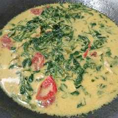 A picture of Selada air masak santan.