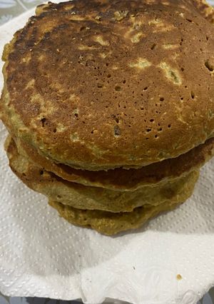 Una foto de Panqueques de avena fit