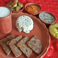 A picture of Punjabi Style Falahari Thali.