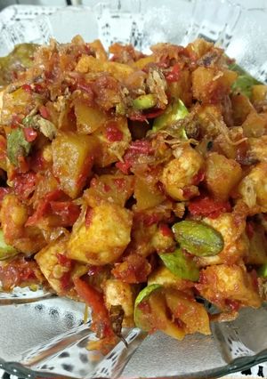 Foto resep Balado Kentang & Tahu