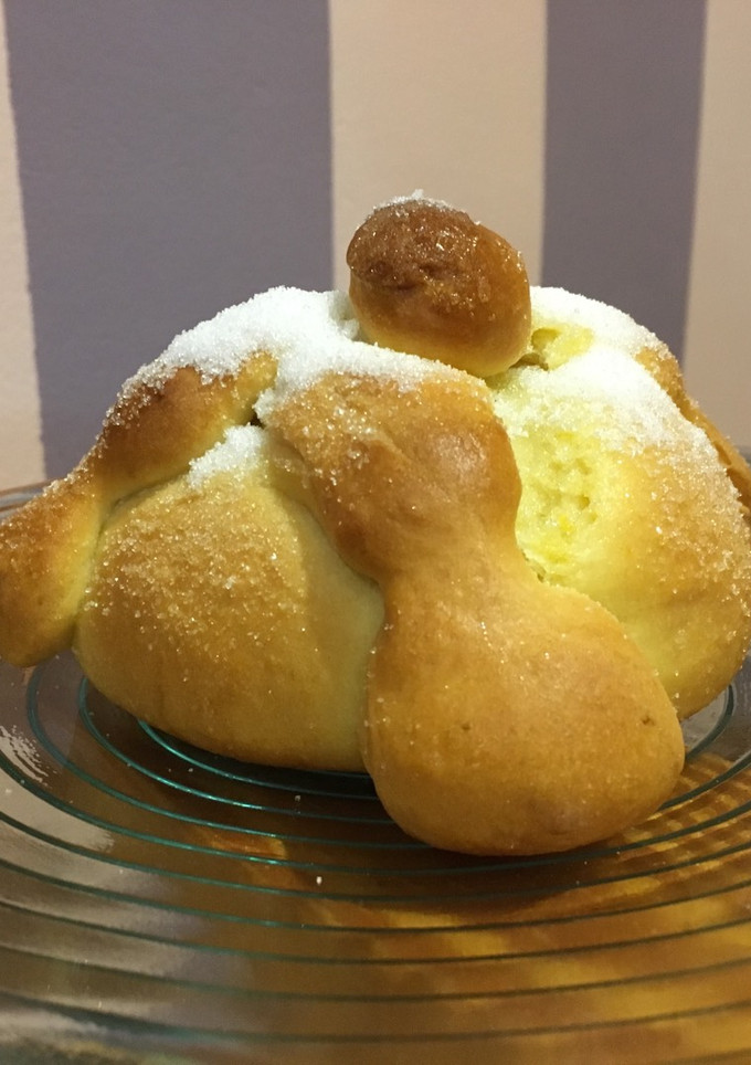 Una foto de Pan de muerto 🎃⚰️☠️