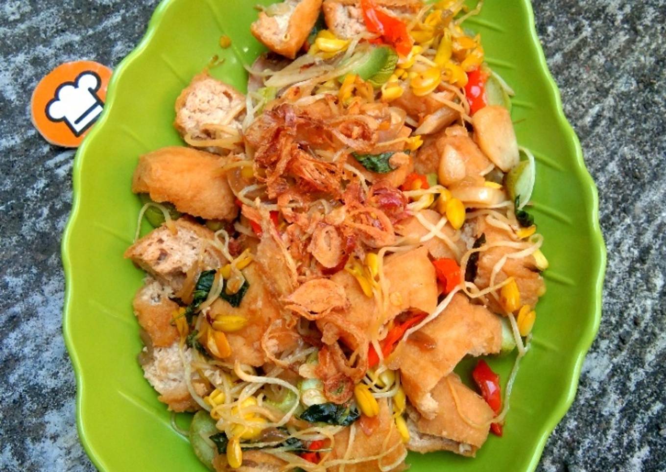 Tumis Tahu Touge Pete