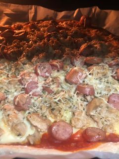 Una foto de Pizza a mi manera