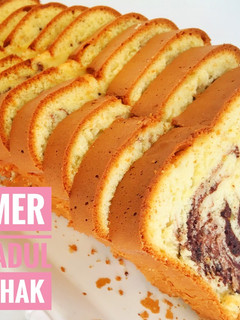 Foto resep Marmer Cake Jadul Pak Sahak