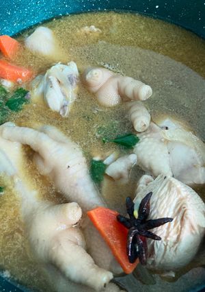 Gambar Sup Ayam mudah senang lenang