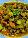 Ghanto tarkari (mixed vegetables curry)
