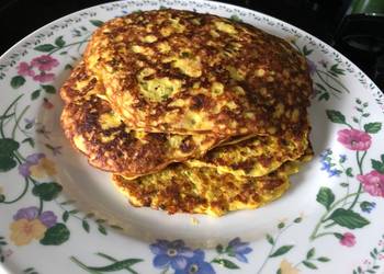 Ready to Serve Zucchini Pancake Delicious and Healthy