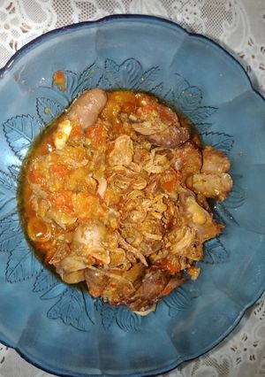 Foto resep Balado ati ampela ala bunda ana
