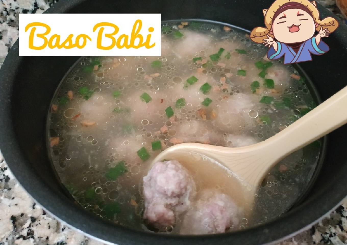 Bakso Babi (Versi Lembut)