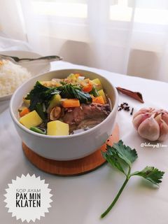 Foto resep Sop Ayam Kampung Pak Min Klaten