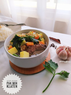 Foto resep Sop Ayam Kampung Pak Min Klaten