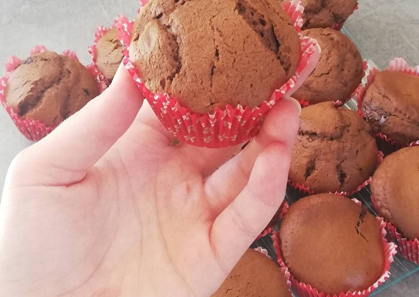 Muffins au chocolat