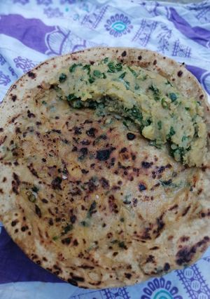 A picture of Aaloo ka Paratha.