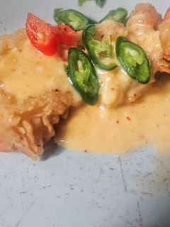 Foto resep Ayam crispy saus telur asin