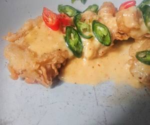 Resep Terbaik Ayam crispy saus telur asin Enak Sempurna Resep Terbaik Ayam crispy saus telur asin Enak Sempurna
