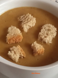 Una foto de Crema de Lentejas y Zanahoria