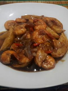 Foto resep Udang Saos Teriyaki