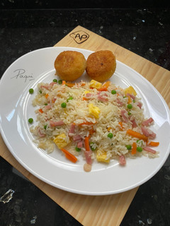 Una foto de Arroz acompañado 👌🏻