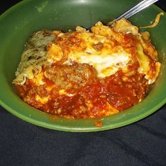 A picture of Crock pot lasagna.