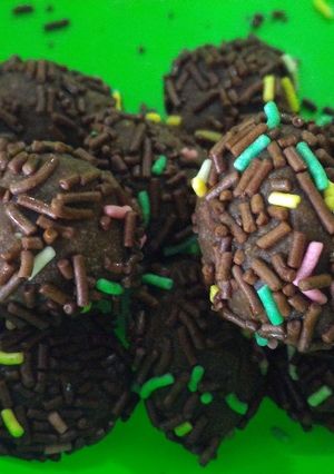 Foto resep Cemilan Mpasi bola coklat kismis