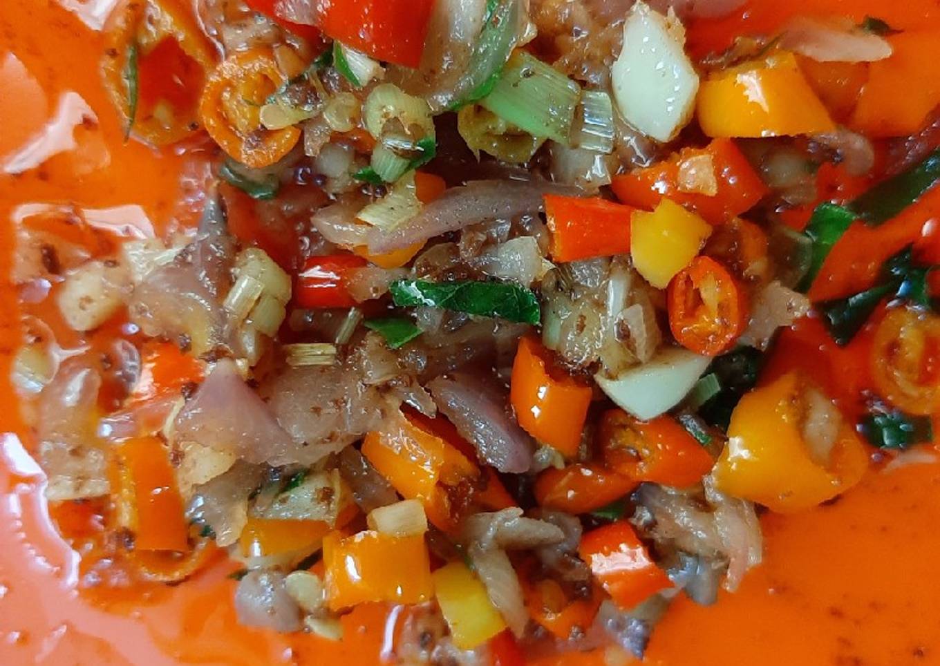 Sambal Matah Tersi mudah, cepat, mudah dan enak