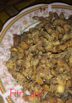 Foto resep Usus Ayam crispy