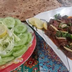 A picture of Chicken chat pat/Chicken offal Katakat style.