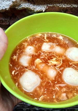 Foto resep Bakso seafood kuah asam pedas 🍲