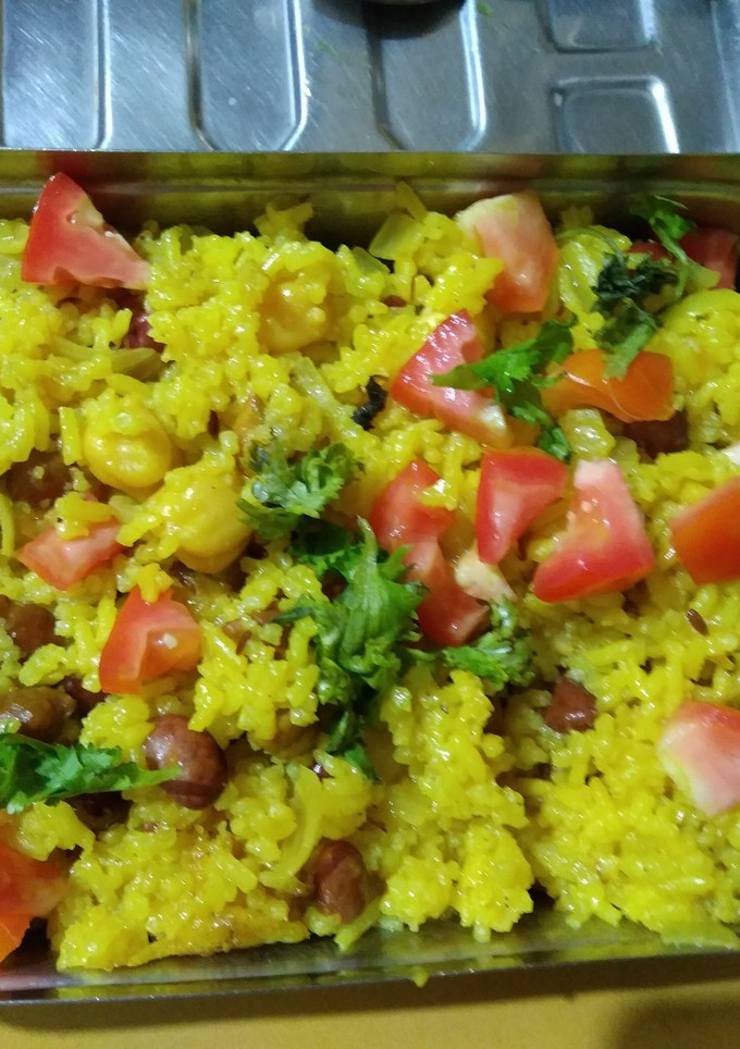 A picture of Beans Pulao.