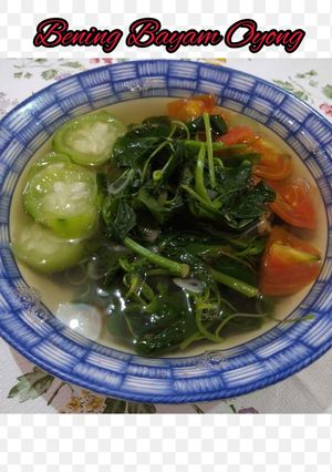 Foto resep Bening Bayam Oyong