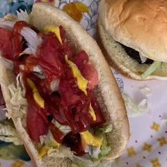 A picture of BLT Hot Dogs.