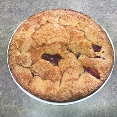 A picture of Plum Torte.