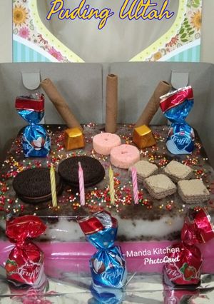 Foto resep Puding Ultah Oreo Pinky