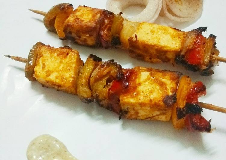 Simple Way to Prepare Any-night-of-the-week Paneer tikka kababs