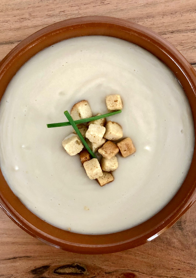 Una foto de 🥣 Crema de judías blancas 🧅