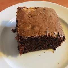 A picture of Brownie Delicioso 😋.