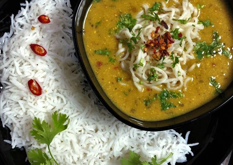 Recipe of Perfect Noodles Kadhi