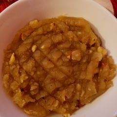 All purpose flour dessert with almond milk twist A picture of All purpose flour dessert with almond milk twist.