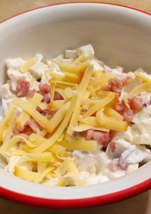 Őszi vegyes saláta recept fotója