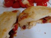 Una foto de arepas saludable